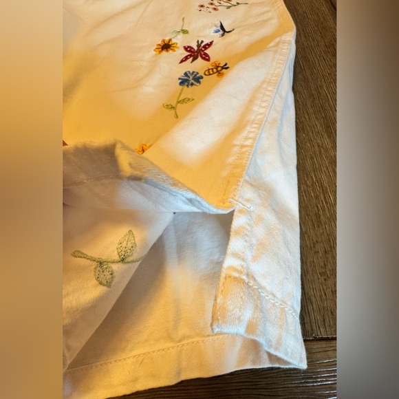 - AGAPO DENIM Vintage 90s Bib Capri Jean Overalls - Picture 13 of 14